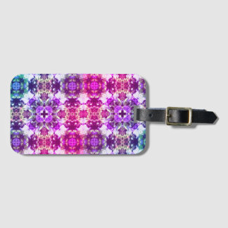 Neon Id Luggage Tag