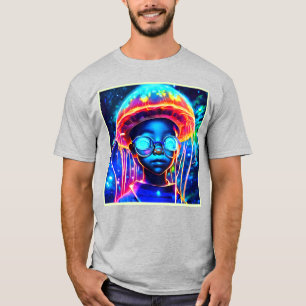 Neon Jellyfish Child Vision T-Shirt