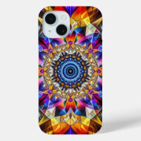 Neon Kaleidoscope Design