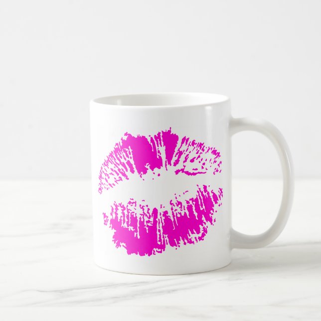 Neon Kiss Coffee Mug (Right)