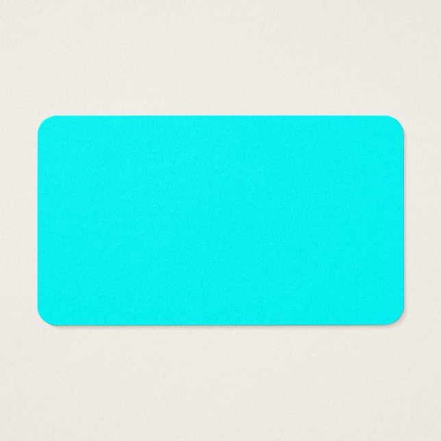 Neon light blue hex code 00ffff (Back)