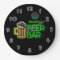 Neon Light Private Home Personalised Bar Clock