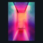 Neon Lighting Hot Pink Photography Bright Colours Poster<br><div class="desc">Our Neon Lighting Hot Pink Photography Bright Colours Design features a brightly coloured hallway light with neon florescent lights. This Neon Lighting Hot Pink Photography Bright Colours Design is giving exciting, party, girly vibes. Our Neon Lighting Hot Pink Photography Bright Colours Design is perfect for your favourite Zazzle products. The...</div>