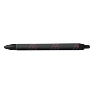 Neon Lights Black Ink Pen