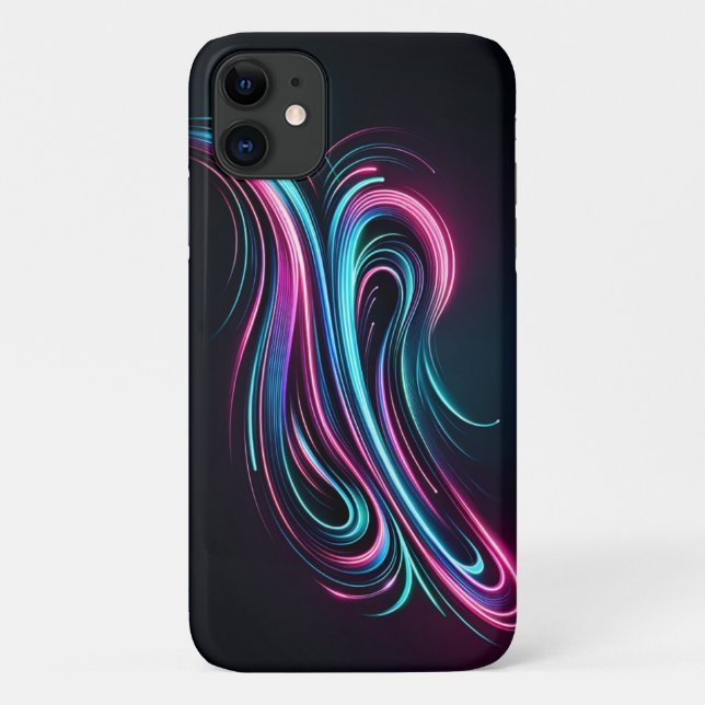 Neon Lights Case-Mate iPhone Case (Back)