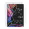Neon Lights High School Prom Party Invitations