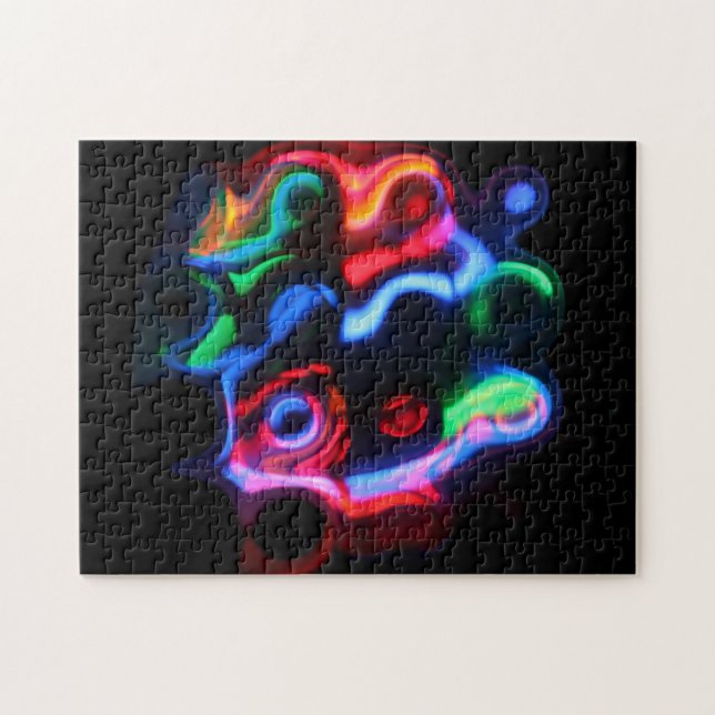 Neon Lights Jigsaw Puzzle (Horizontal)