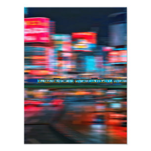 Neon lights of Kabukicho Photo Print(M)  Print
