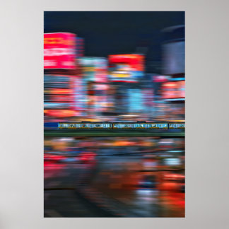 Neon lights of Kabukicho Poster(2L) Poster