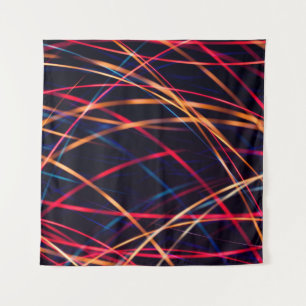 Neon lights texture with long exposure.abstract, a tapestry