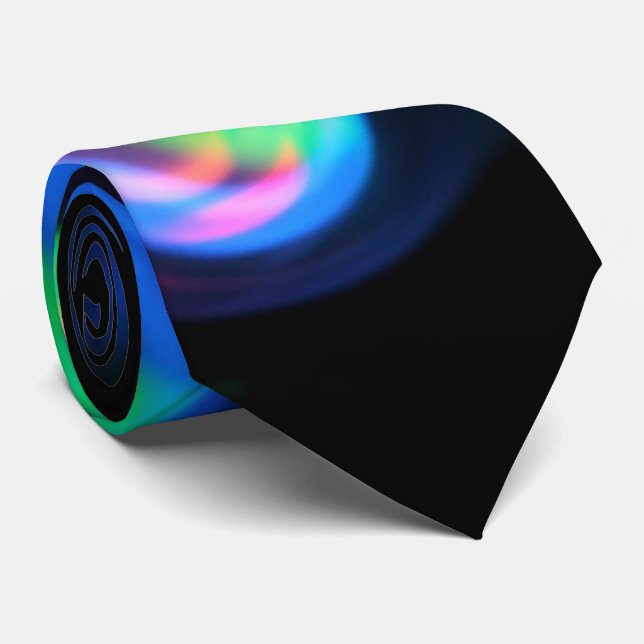 Neon Lights Tie (Rolled)