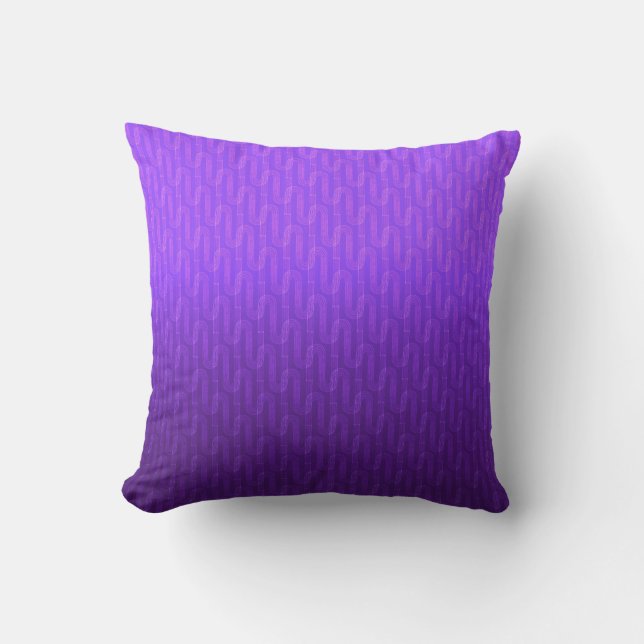 Neon lilac gradient.  cushion (Front)