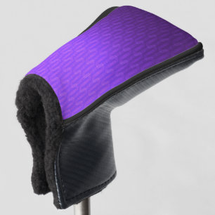 Neon lilac gradient.  golf head cover