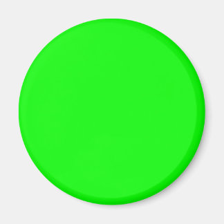 Neon Lime Green Background Magnet