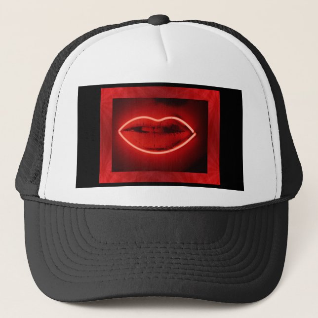 Neon Lips Hat (Front)