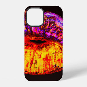 Neon lips iPhone 12 case