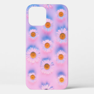 Neon-lit Multicolor Chamomile Array. iPhone 12 Case