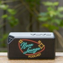 Neon Lounge Logo Bluetooth Speaker