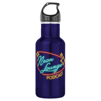Neon Lounge Logo Insulated Water Bottle