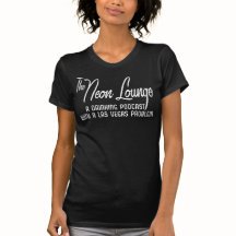 Neon Lounge Retro Tagline Shirt