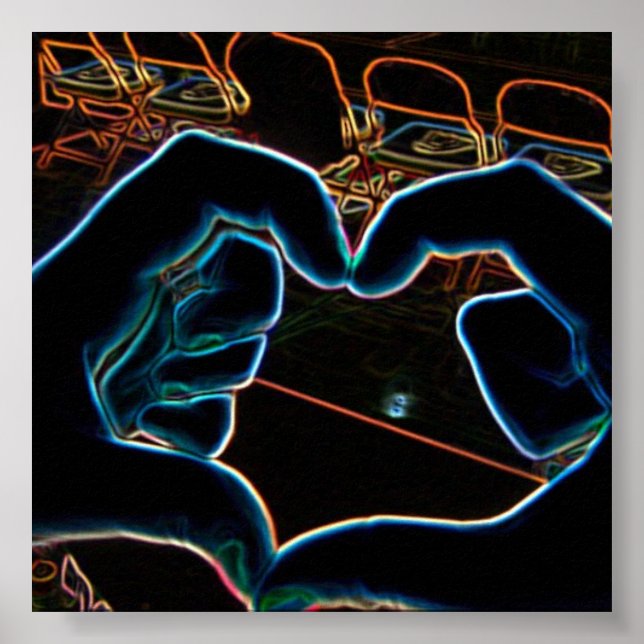 Neon Love Poster (Front)