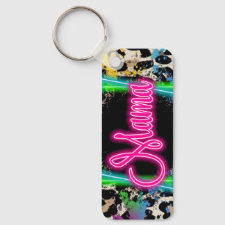 Neon mama key ring