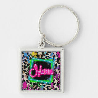 Neon mama key ring