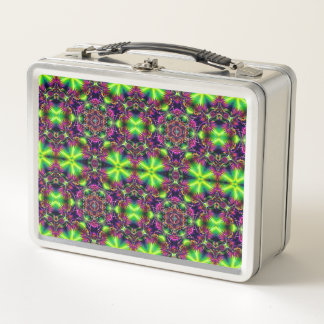 Neon Mandala – Psychedelic Lunch Break Metal Lunch Box