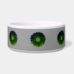 Neon Marigold Dog Bowl