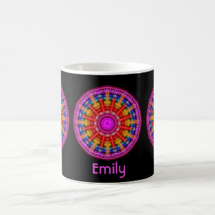 Neon Medallion Coffee Mug