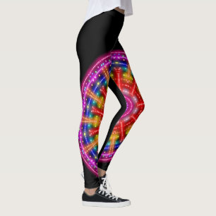 Neon Medallion Leggings