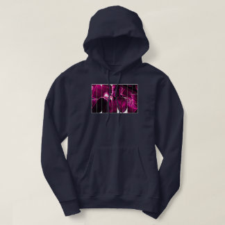 Neon Midnight Driver Magenta Noir Cinematic Portra Hoodie