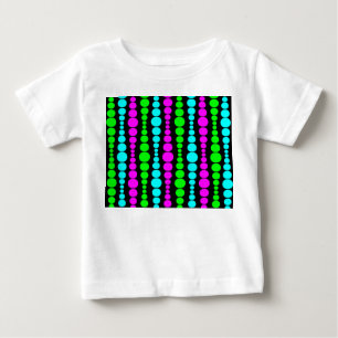 Neon Modern Rectangles  Baby T-Shirt