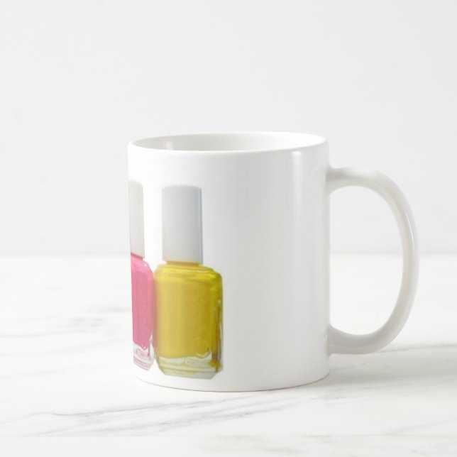 Neon Nail Polish Coffee Mug (Right)