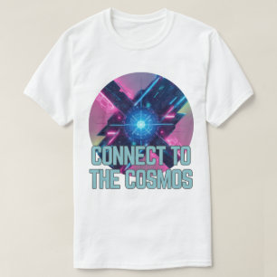 Neon Nexus - Connect to the cosmos T-Shirt