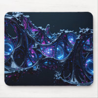 Neon Nexus: Interwoven Techno-Organic Structure