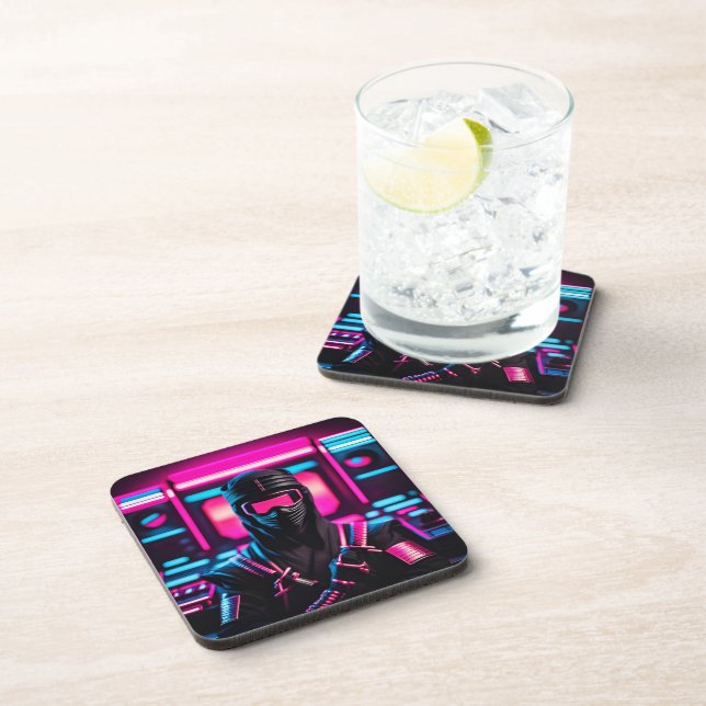 neon ninja coaster (Right Side)