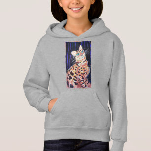 Neon Noir Bengal Cat