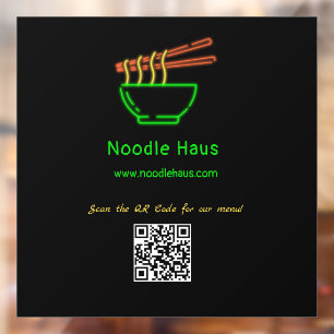 Neon Noodle Bowl Custom Restaurant
