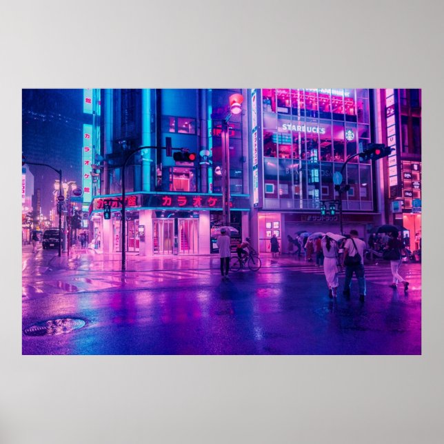 Neon Nostalgia Poster (Front)