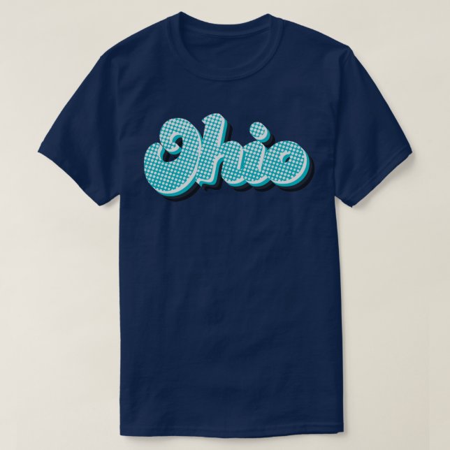 Neon Ohio T-Shirt (Design Front)
