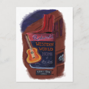 Neon on Broadway Nashville Tennessee - Postcard