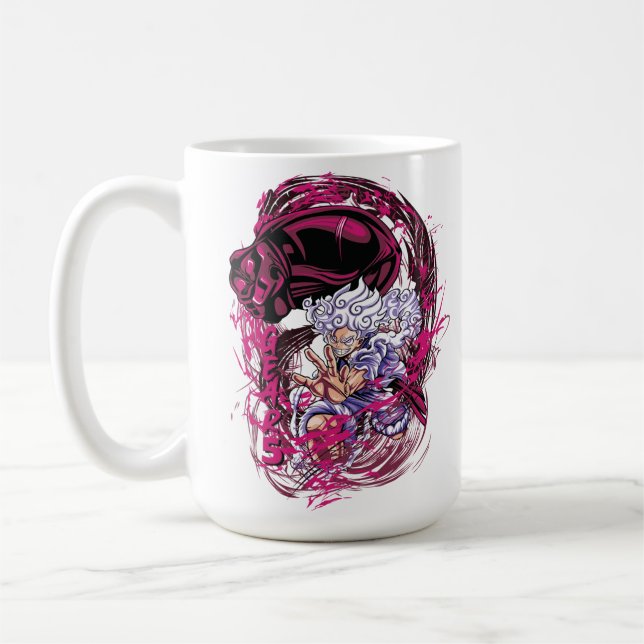 Neon One Piece Coffee Mug (Left)