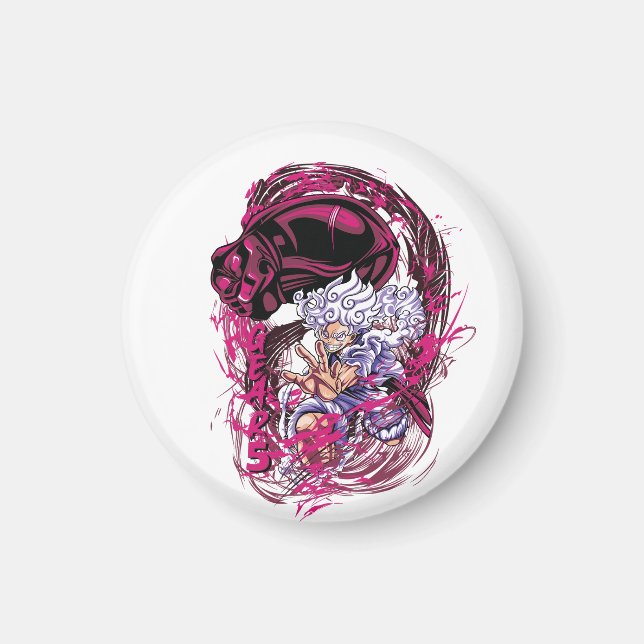 Neon One Piece Magnet (Front)