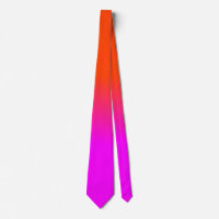 Neon Orange and Hot Pink Ombre Shade Colour Fade