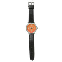 Neon orange - Arabic numerals watch