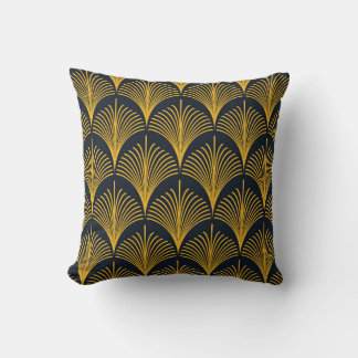 Neon Orange Peacock Scale Wallpaper. Cushion