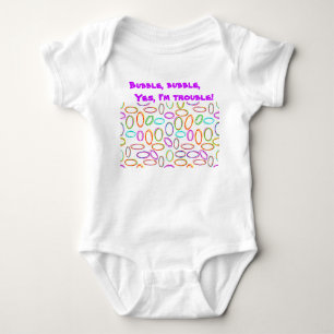 Neon Ovals Baby Bodysuit