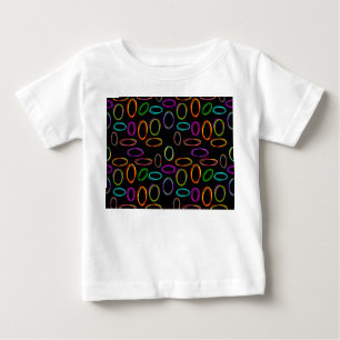 Neon Ovals  Baby T-Shirt