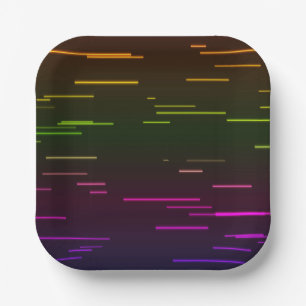 Neon Party Plates Neon Paper Plates